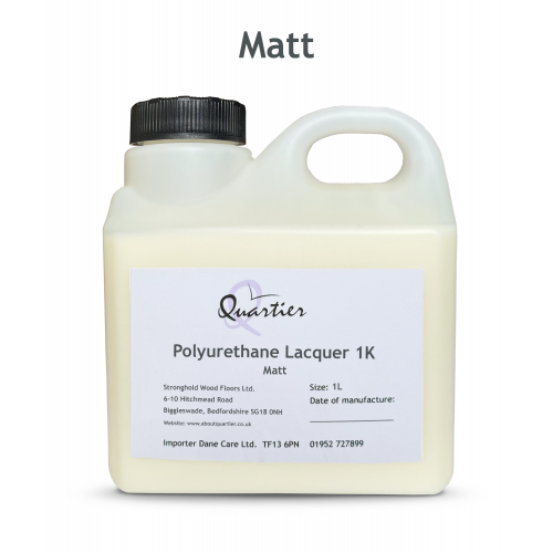 Polyurethane Lacquer 1K Matt 1ltr  400.0202.1000